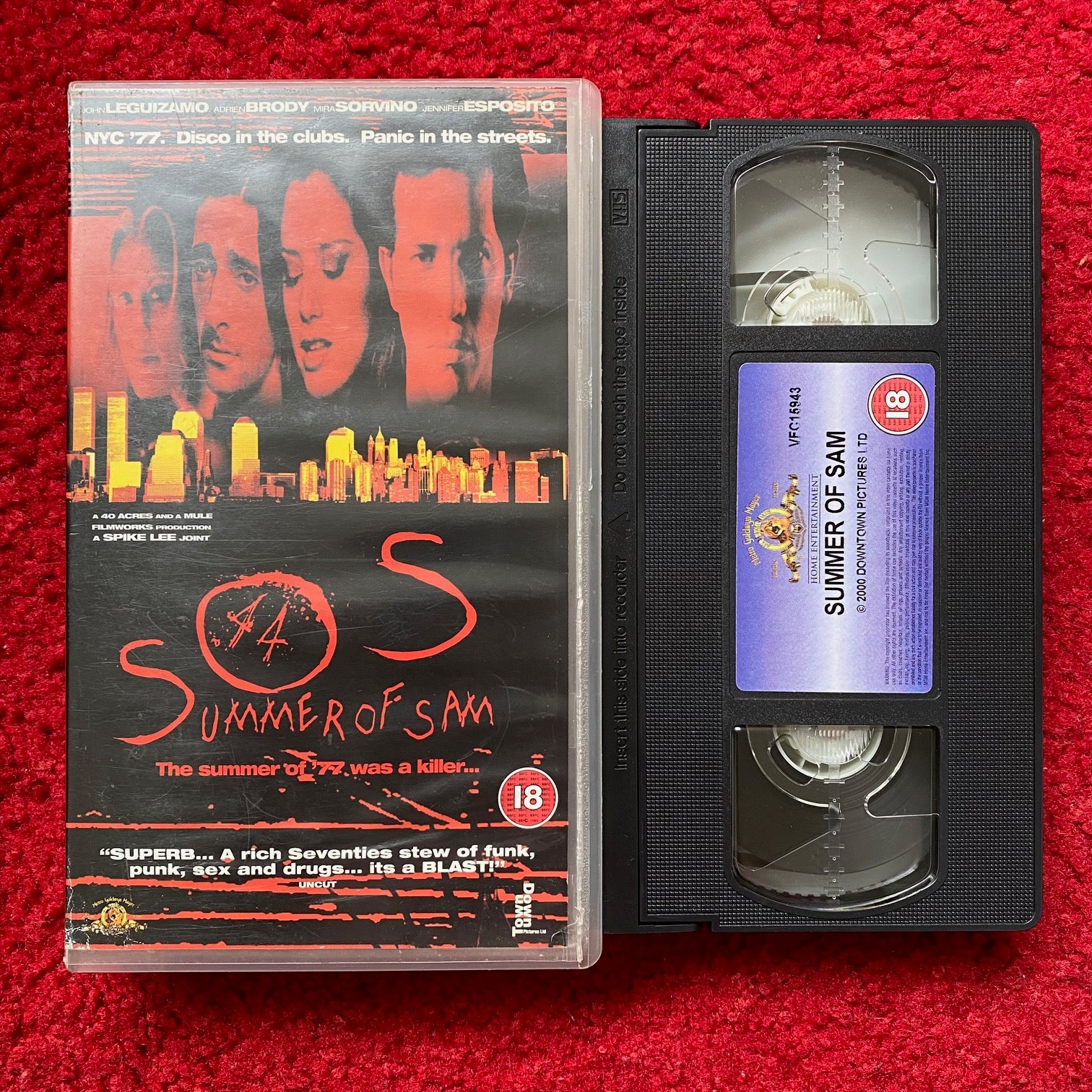 Summer of Sam VHS Video (1999) 19716S – Horror Stock