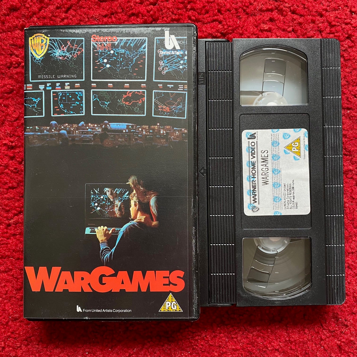 WarGames VHS Video (1983) PES99405 – Horror Stock