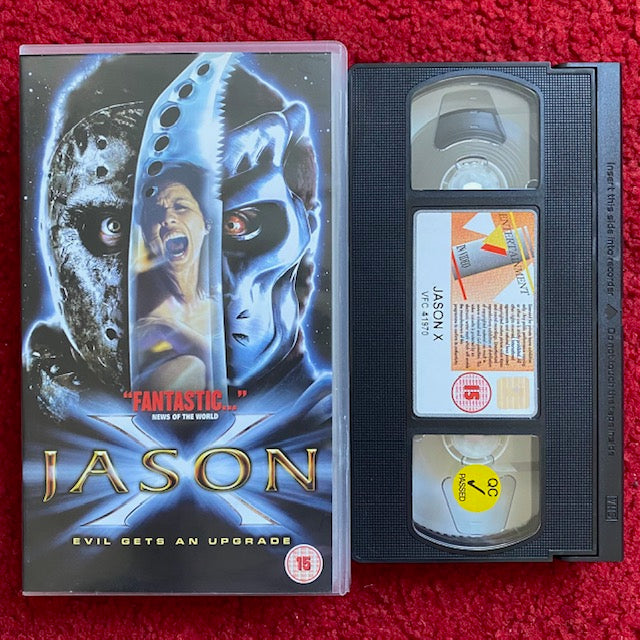 Jason X VHS Video (2001) EVS1435 – Horror Stock
