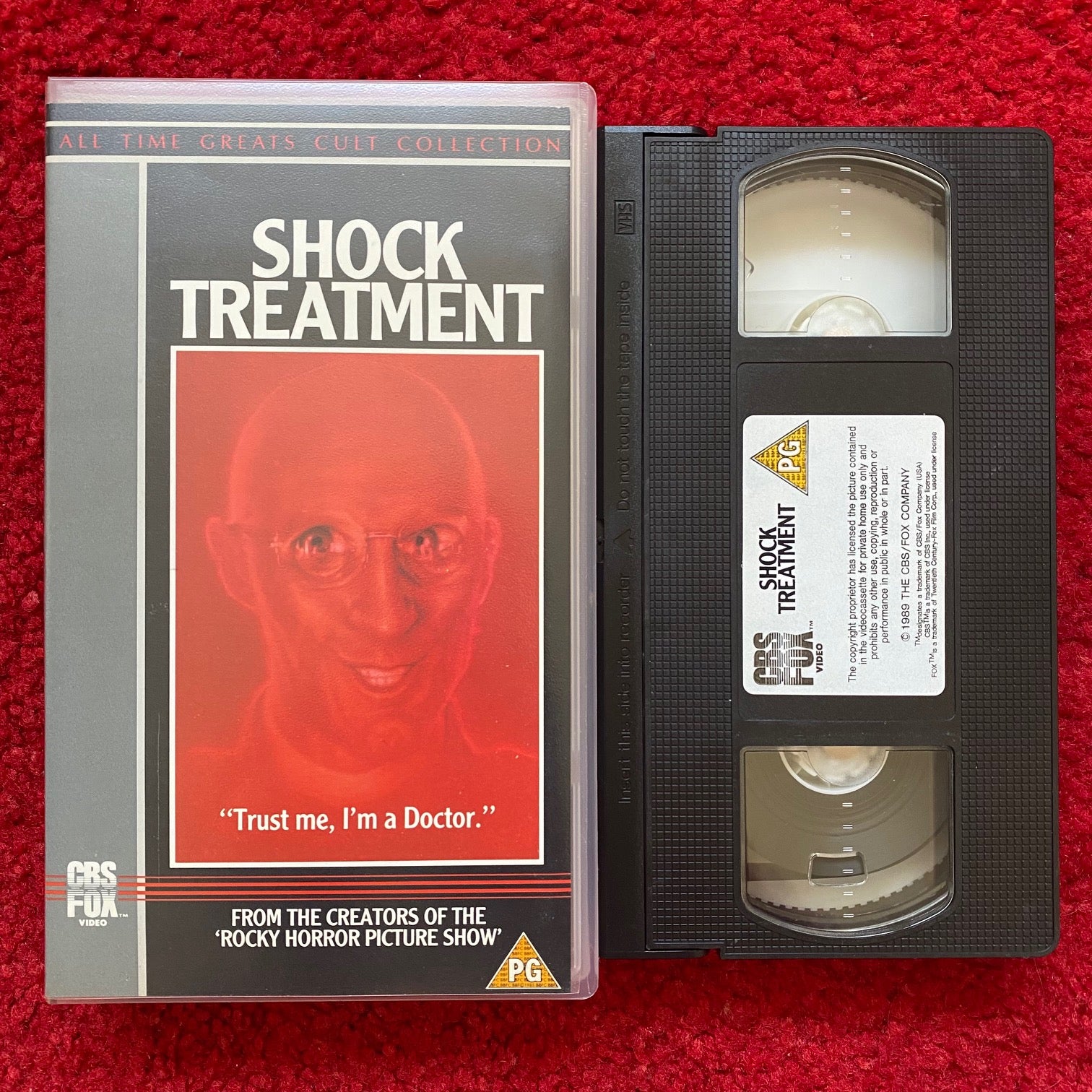 Shock Treatment VHS Video (1981) 1184 – Horror Stock