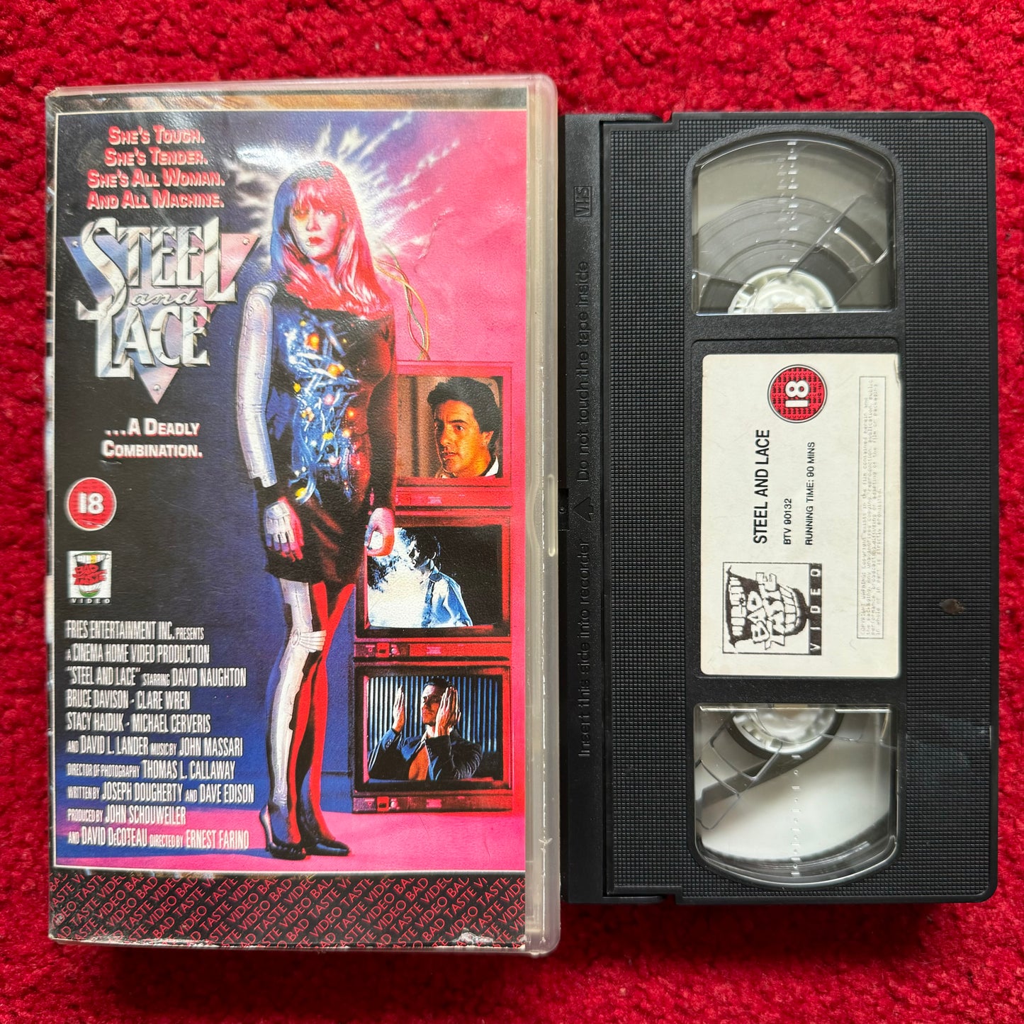 Steel And Lace VHS Video (1990) 90132