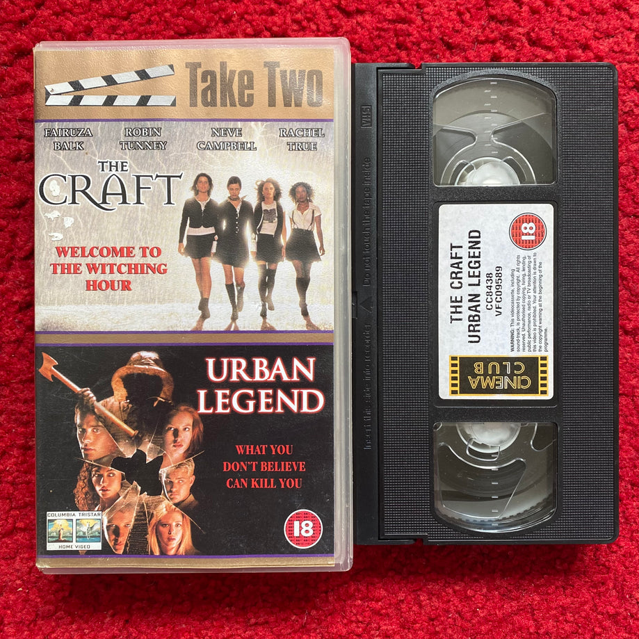The Craft / Urban Legend VHS Video (1996) CC8438
