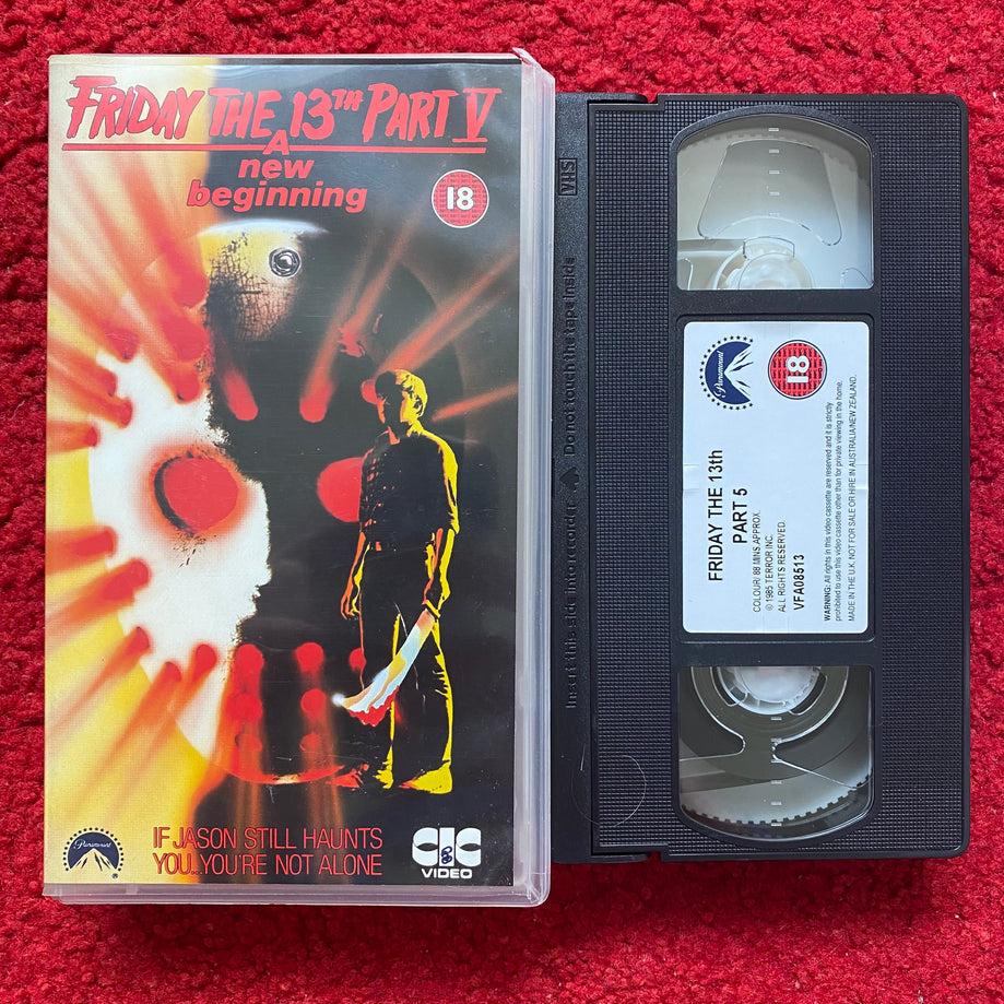 Friday The 13th Part V: A New Beginning VHS Video (1985) VHR2227