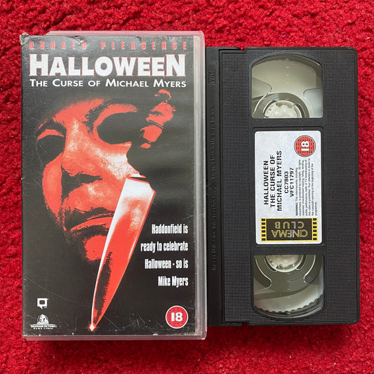 Halloween: The Curse Of Michael Myers VHS Video (1995) CC7803