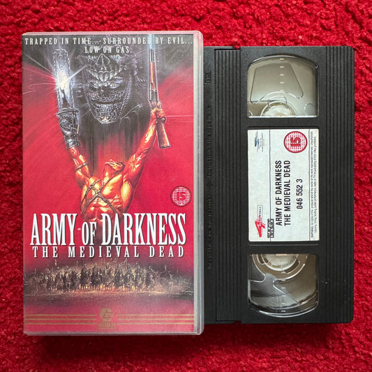 Army Of Darkness: The Medieval Dead VHS Video (1992) GLD51512