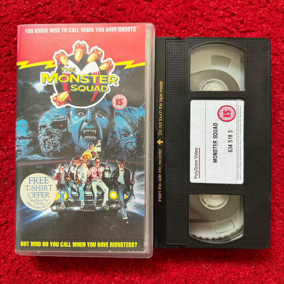 The Monster Squad VHS Video (1987) 6345183