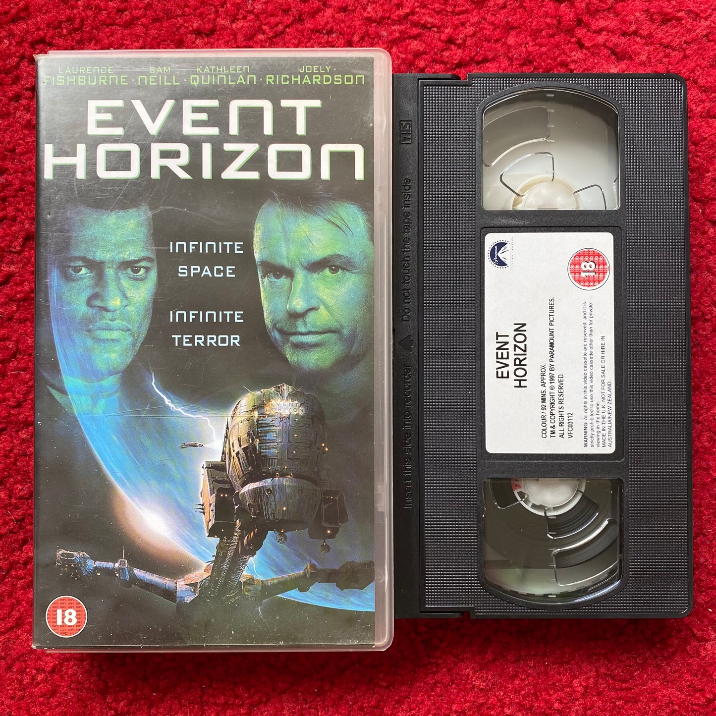 Event Horizon VHS Video (1997) BRP0103