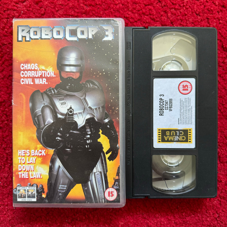 RoboCop 3 VHS Video (1993) CC7347