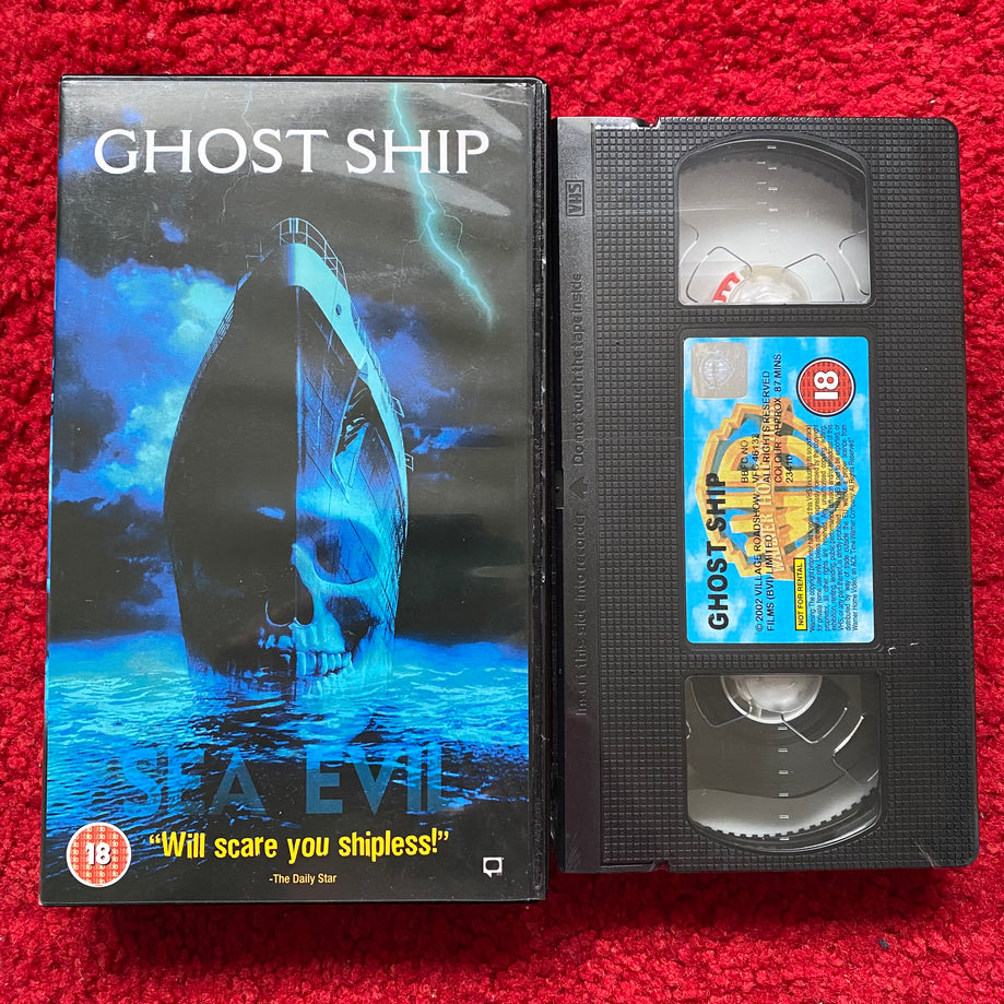 Ghost Ship VHS Video (2002) Brand New & Sealed S023410