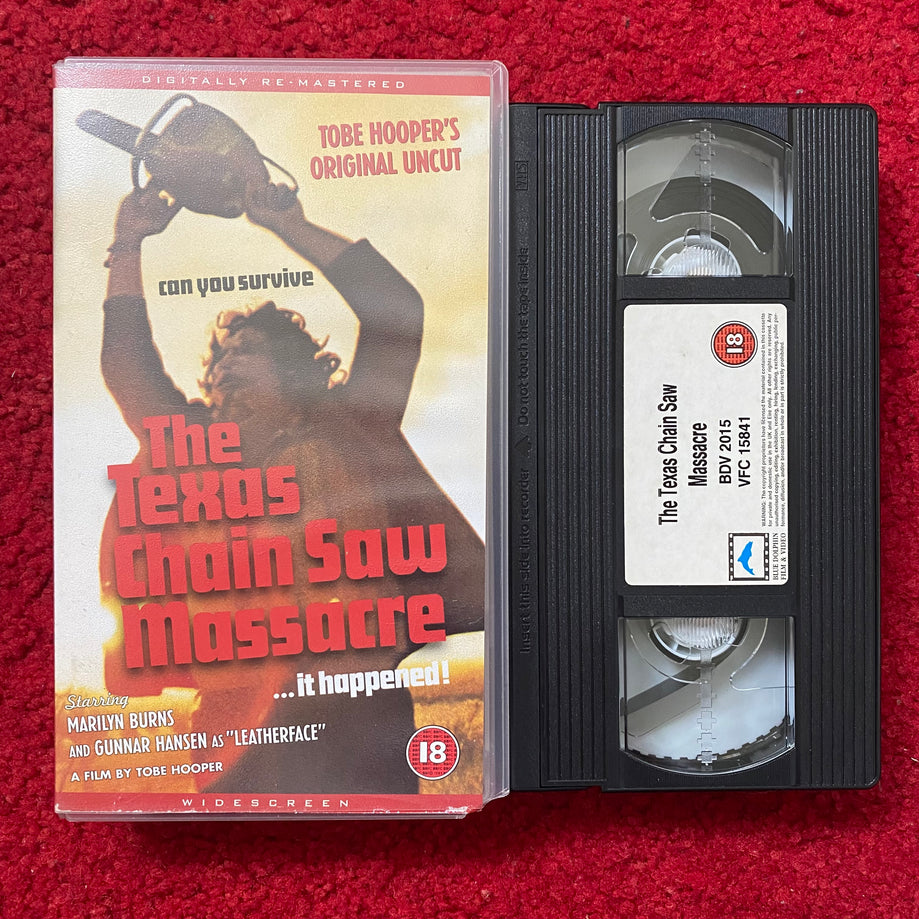The Texas Chainsaw Massacre VHS Video (1974) BDV2015
