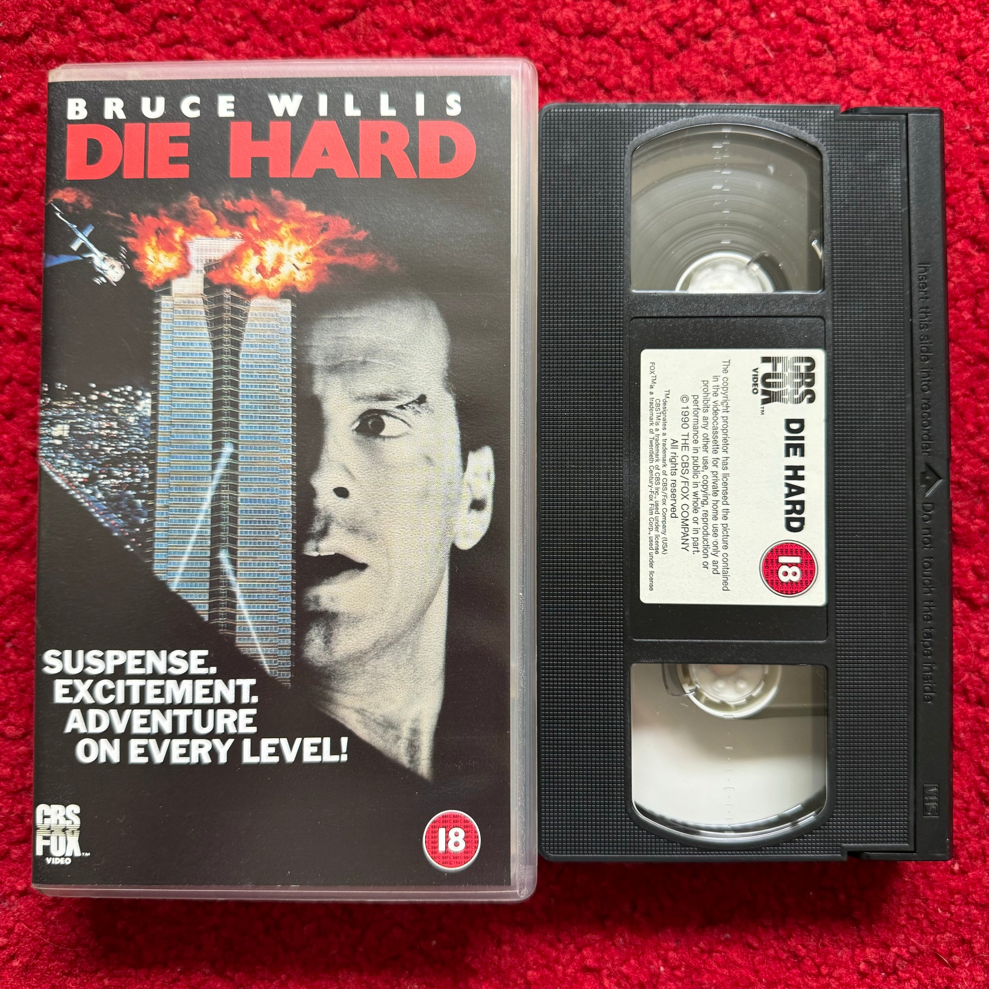 Die Hard VHS Video (1988) 1666