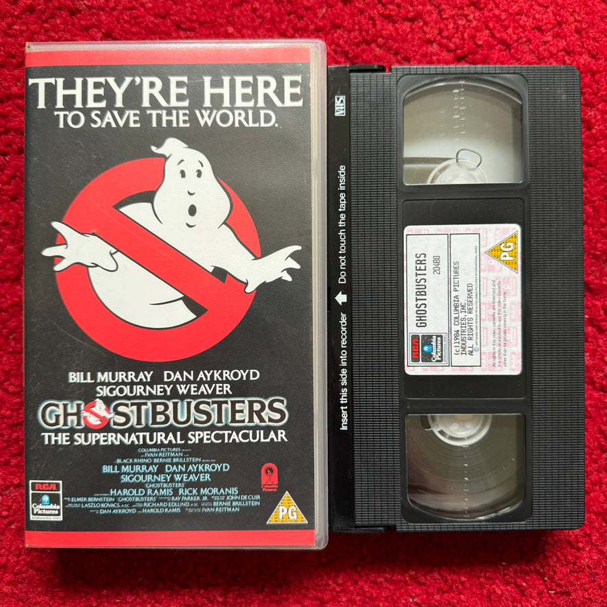 Ghostbusters VHS Video (1984) CVT20488