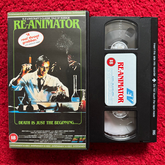 Re-Animator VHS Video (1985) EVS1012