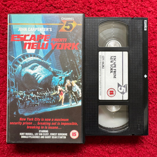 Escape From New York VHS Video (1981) CFV06282