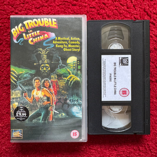 Big Trouble In Little China VHS Video (1986) 1502