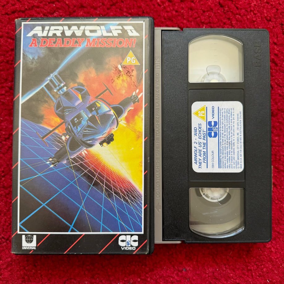 Airwolf II: A Deadly Mission VHS Video (1984) VHR1184