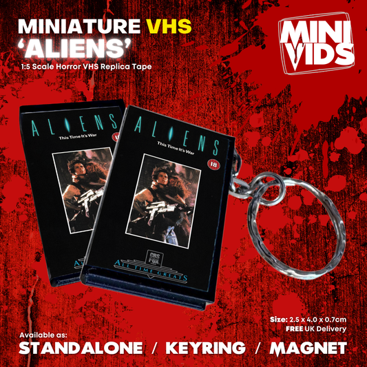 Aliens 'MiniVids' Miniature Horror VHS