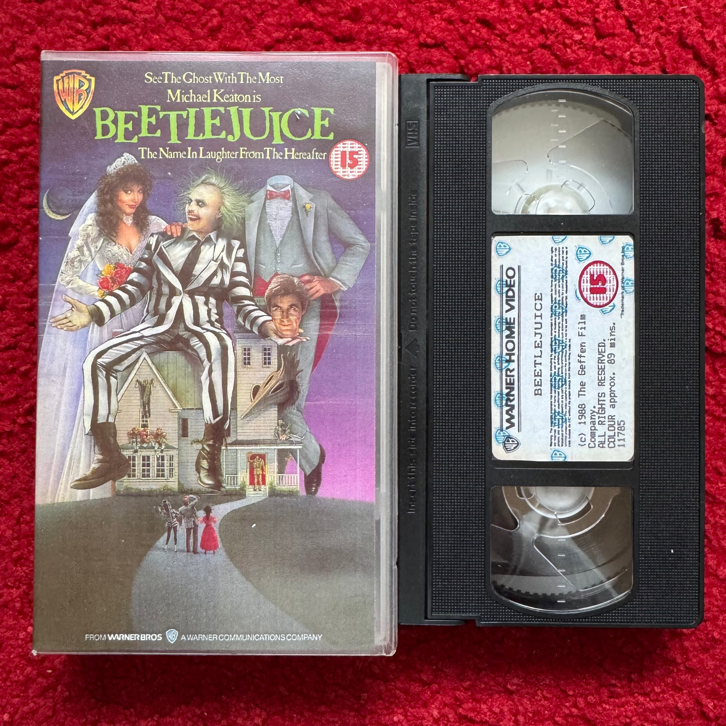 Beetlejuice VHS Video (1988) PES11785