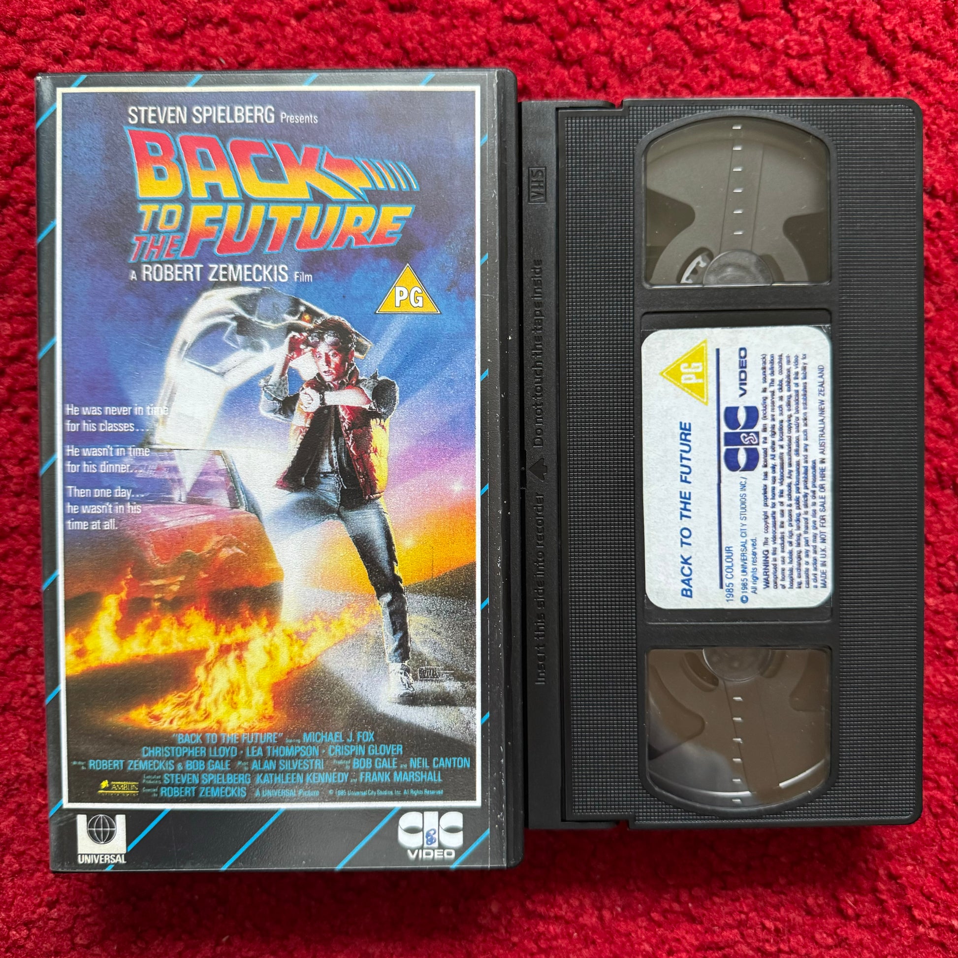 Back To The Future VHS Video (1985) VHR1204