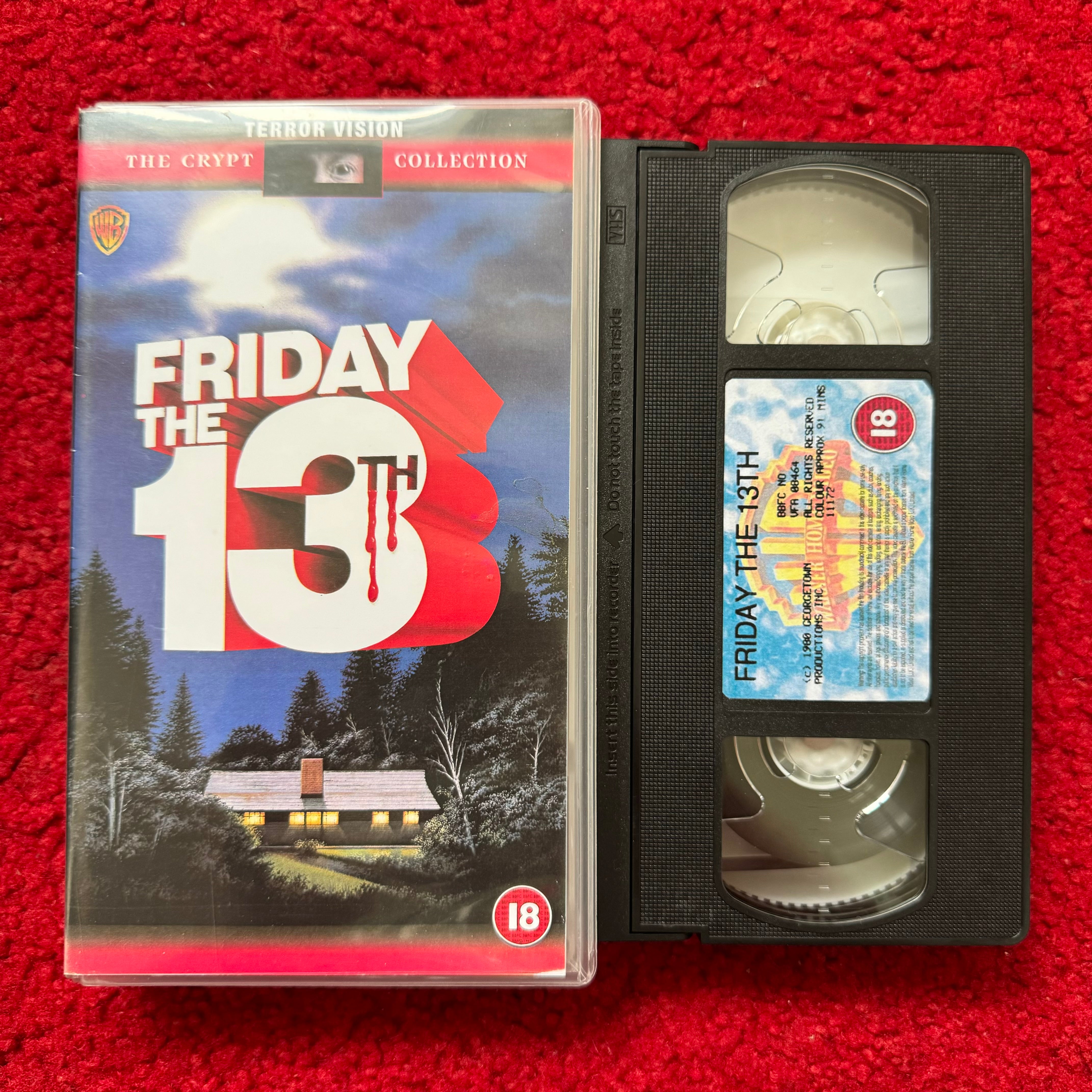 Friday cheapest the 13th VHS Lot