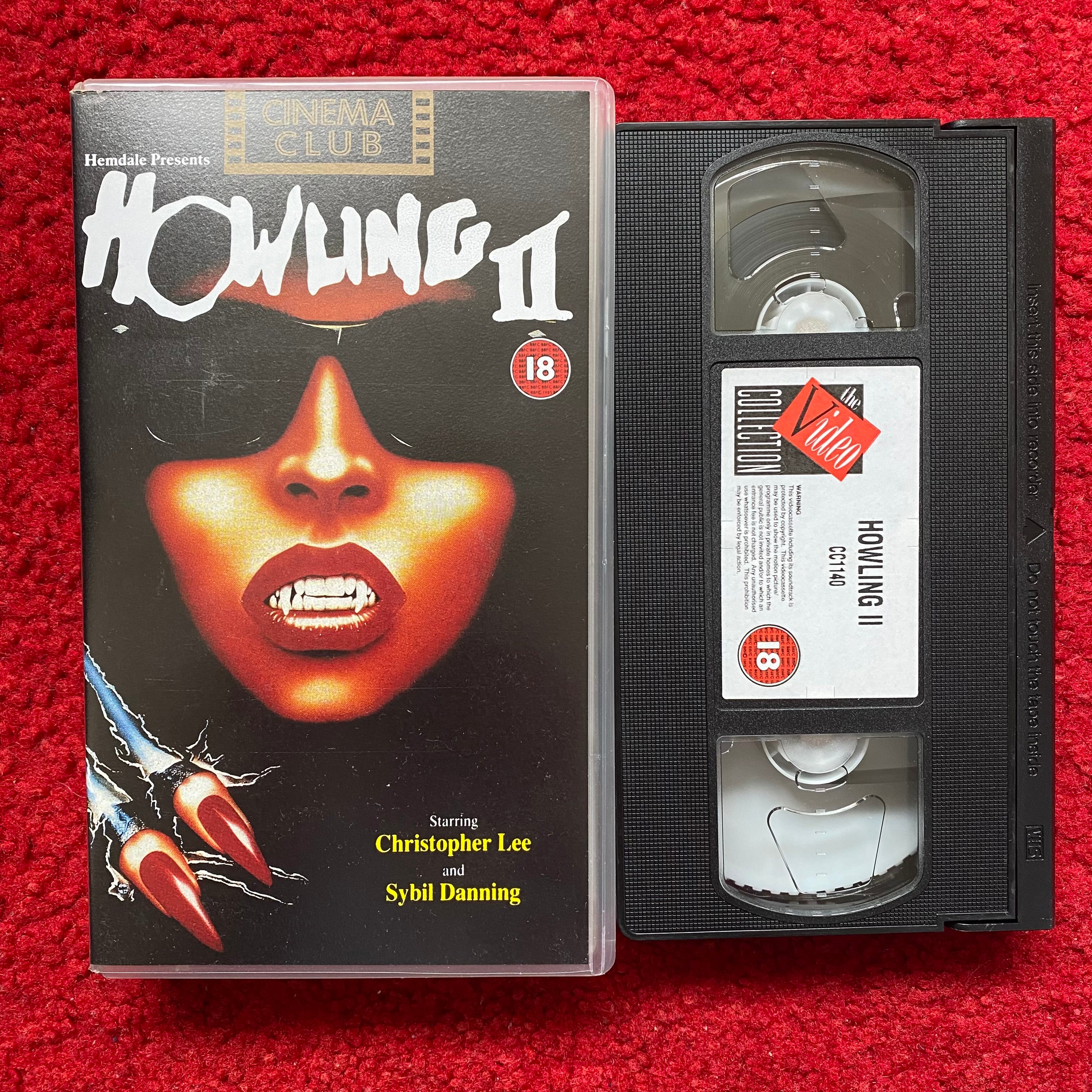 Howling outlet v vhs tape