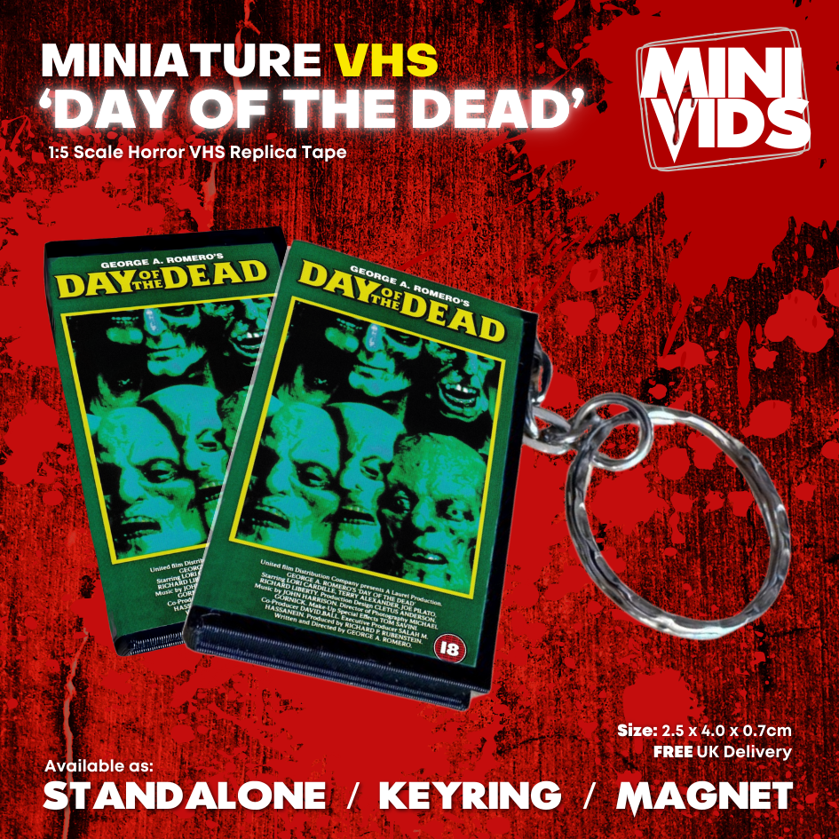 Day of the Dead 'MiniVids' Miniature Horror VHS