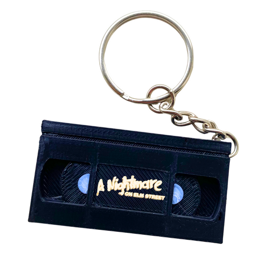 A Nightmare on Elm Street Mini Horror VHS Keyring