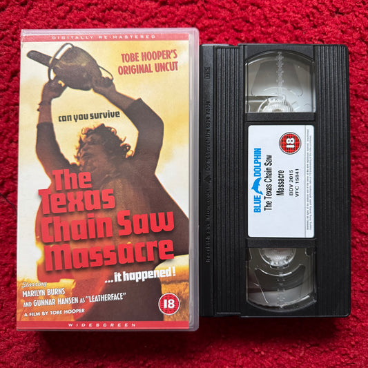 The Texas Chainsaw Massacre VHS Video (1974) BDV2015