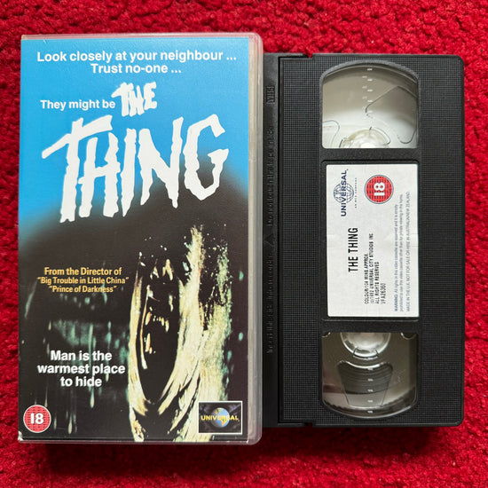 The Thing VHS Video (1982) BRP1062