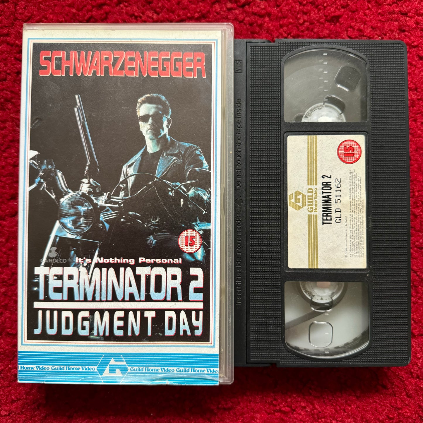 Terminator 2: Judgment Day VHS Video (1991) GLD51162