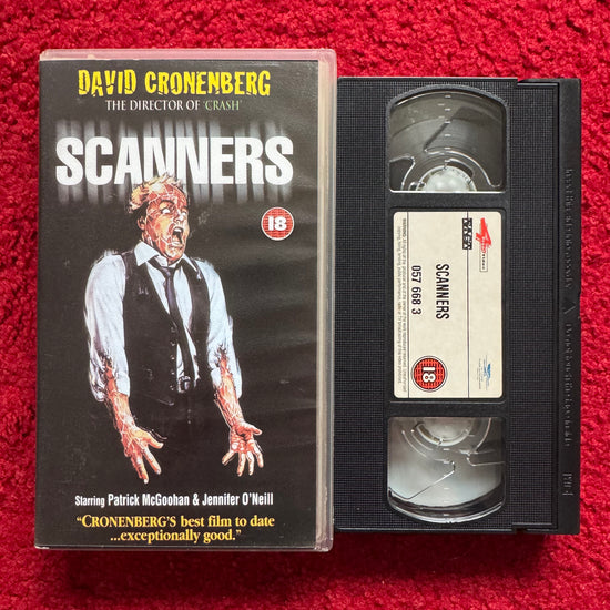 Scanners VHS Video (1981) 576683