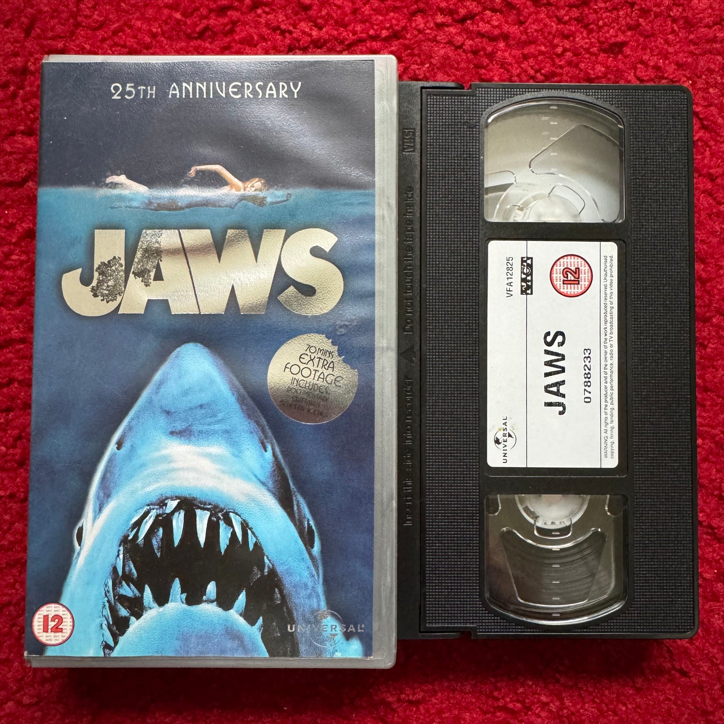 Jaws: 25th Anniversary VHS Video (1975) 788233