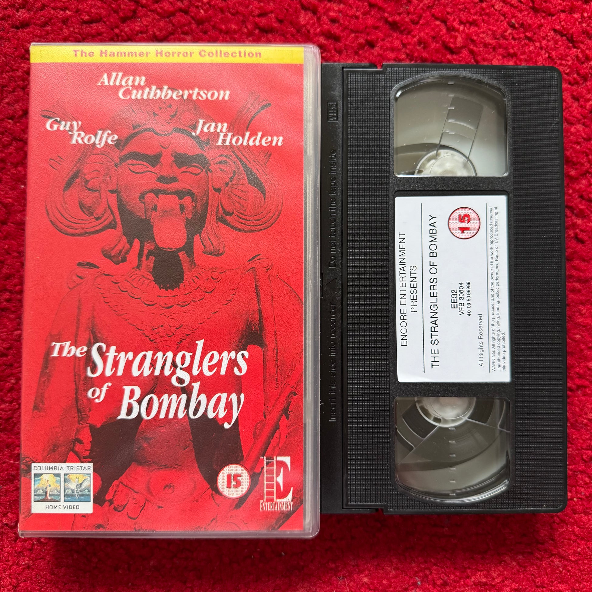 The Stranglers of Bombay VHS Video (1959) EE32