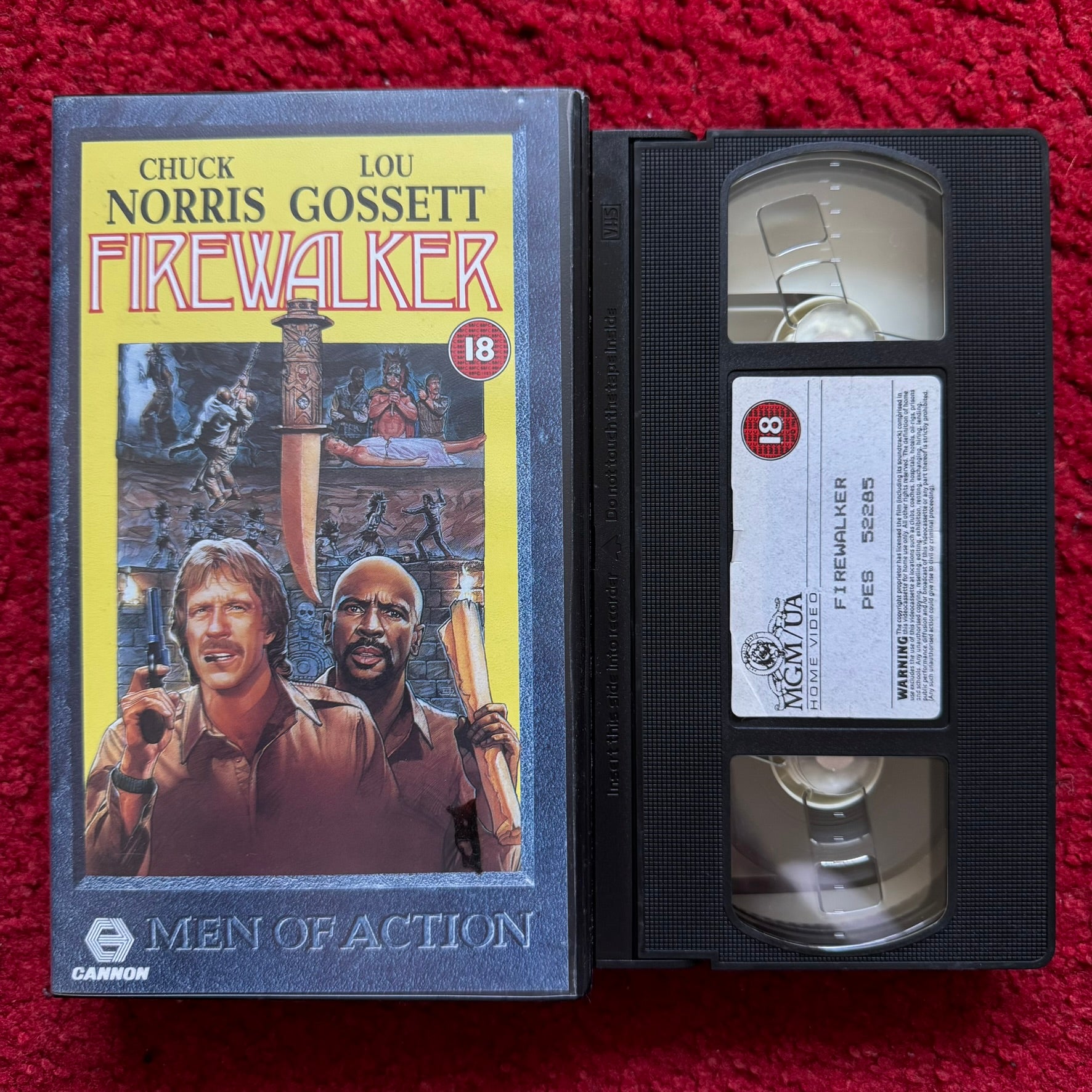 Firewalker VHS Video (1986) PES52285