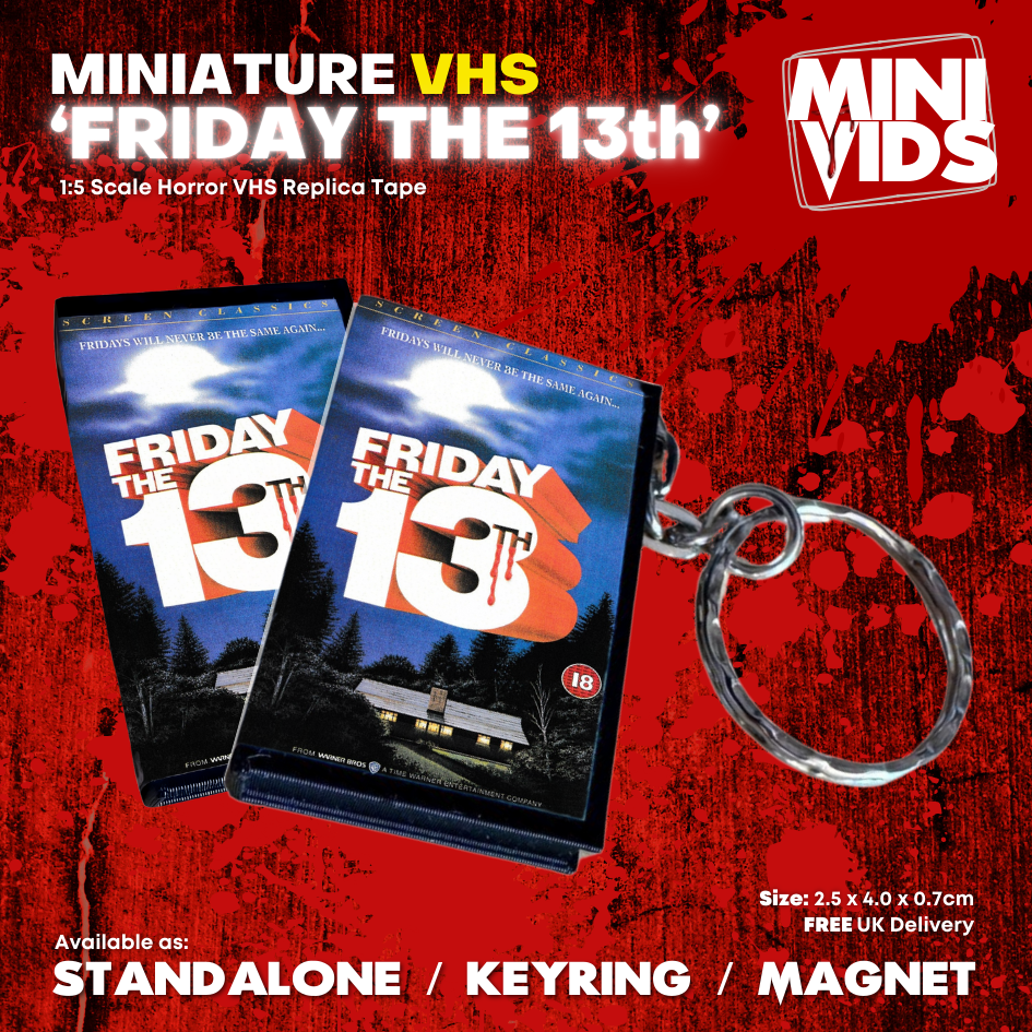 Friday the 13th: A New Beginning 'MiniVids' Miniature Horror VHS