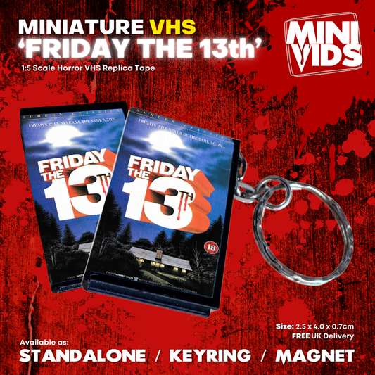 Friday the 13th: A New Beginning 'MiniVids' Miniature Horror VHS