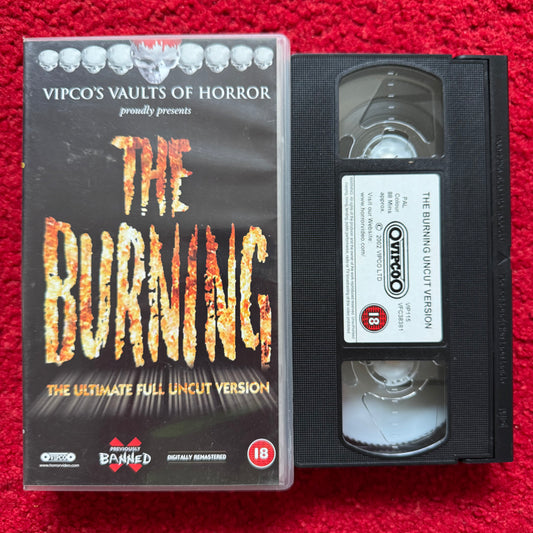 The Burning VHS Video (1981) VIP115