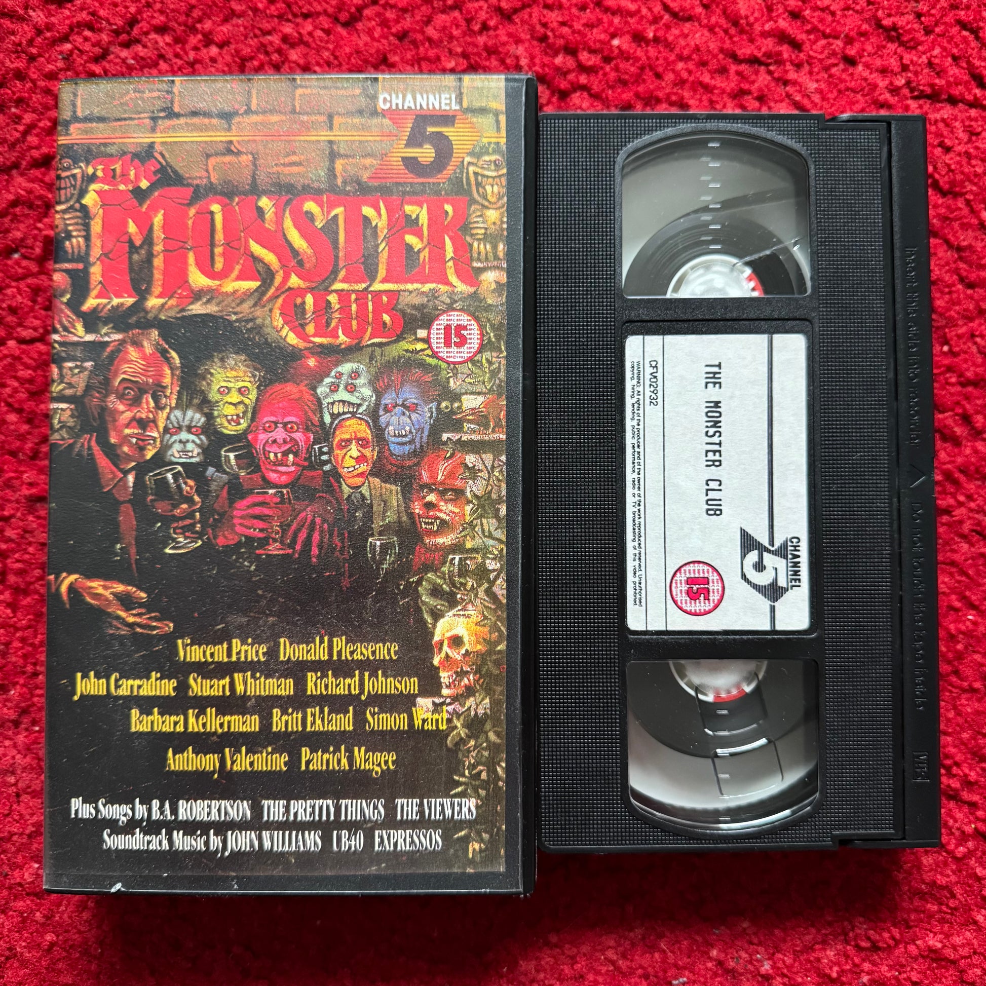 The Monster Club VHS Video (1981) CFV02932