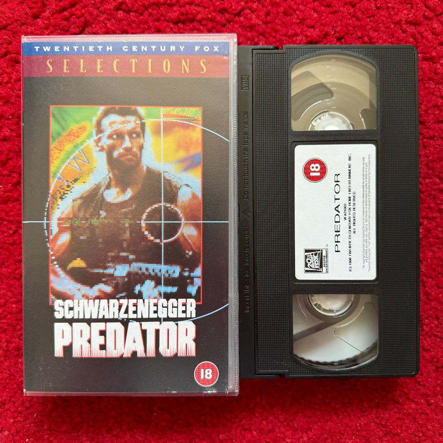 Predator VHS Video (1987) 1515BD