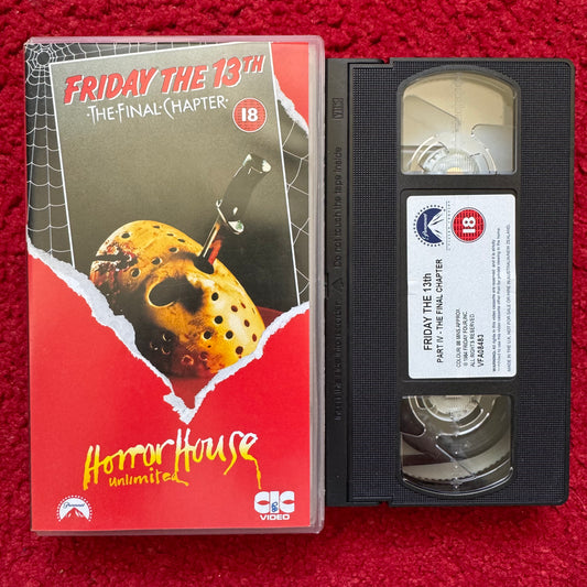 Friday The 13th Part IV: The Final Chapter VHS Video (1984) VHR2216