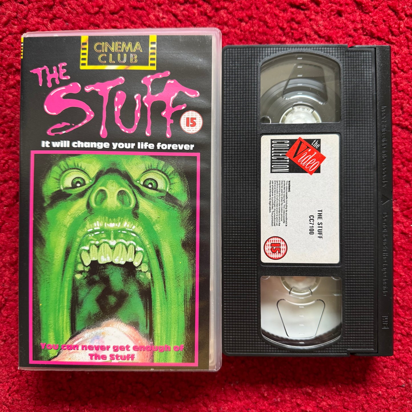 The Stuff VHS Video (1985) CC7100