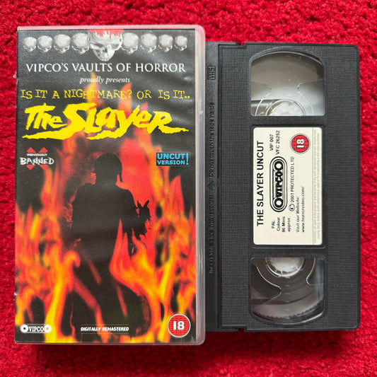 The Slayer VHS Video (1982) VIP007 Uncut