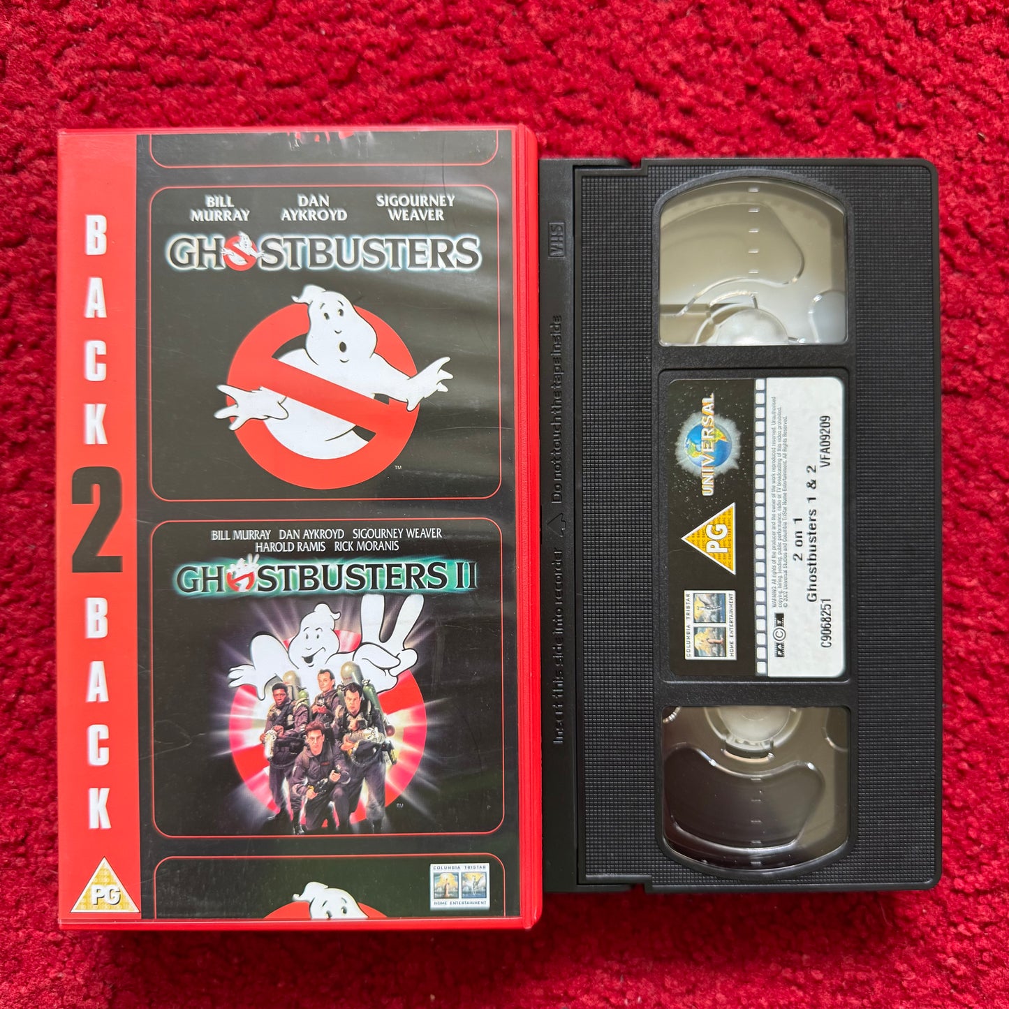 Ghostbusters / Ghostbusters 2 Double Feature VHS Video (1984) C9068251