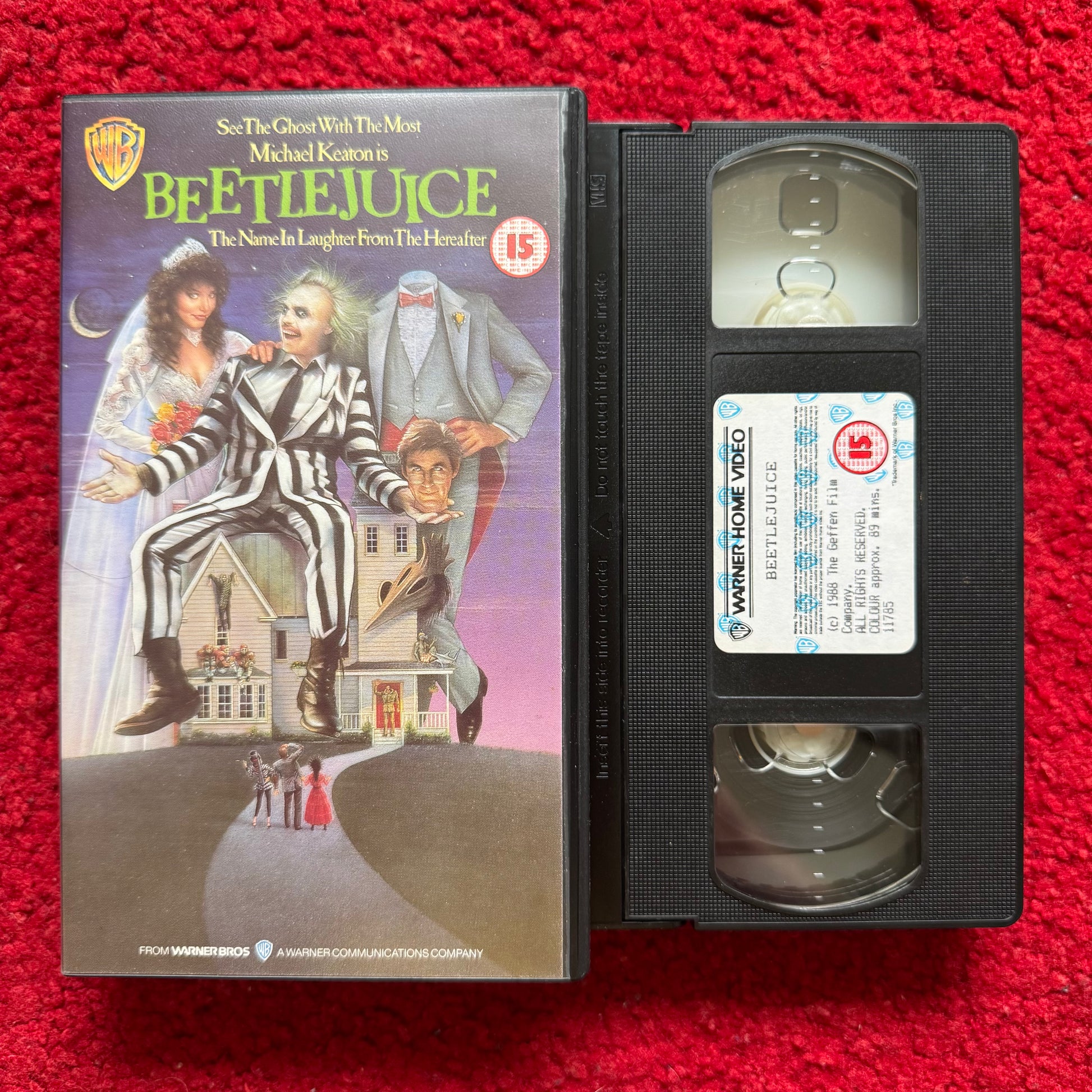 Beetlejuice VHS Video (1988) PES11785