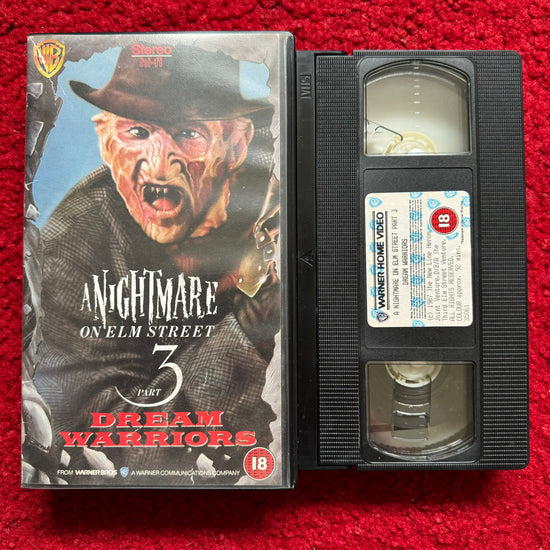 A Nightmare On Elm Street 3: Dream Warriors VHS Video (1987) PES35061