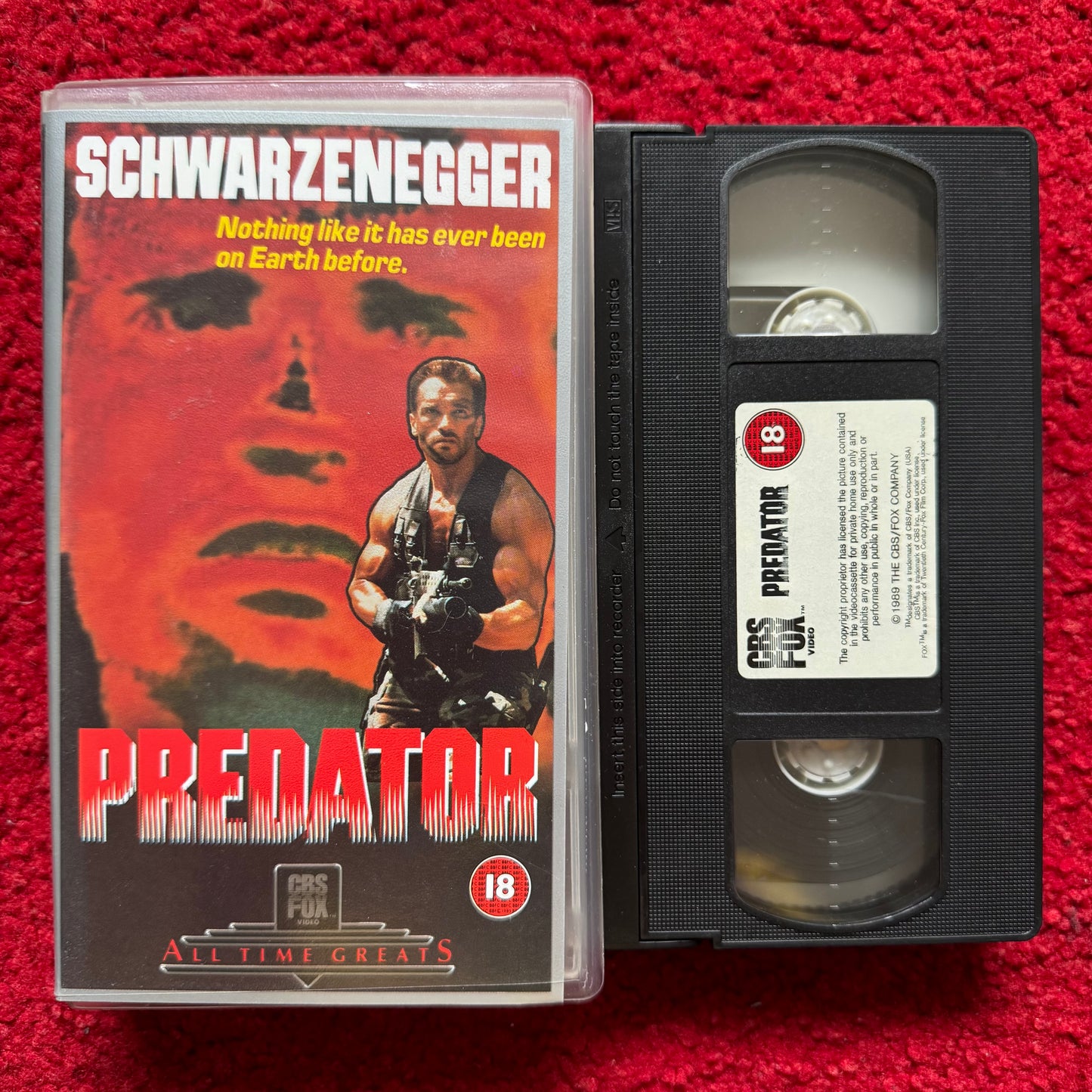 Predator VHS Video (1987) 1515