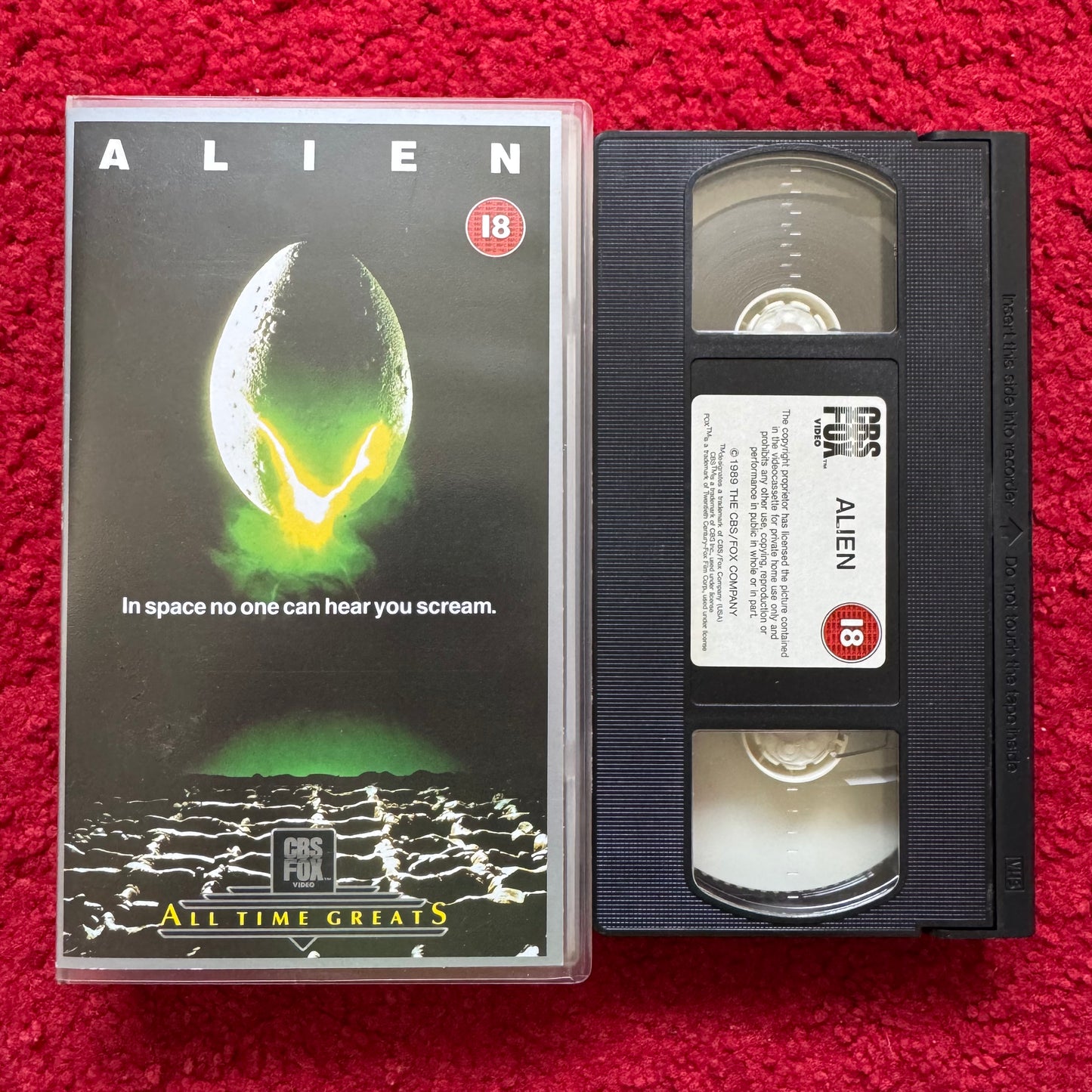 Alien VHS Video (1979) 1090