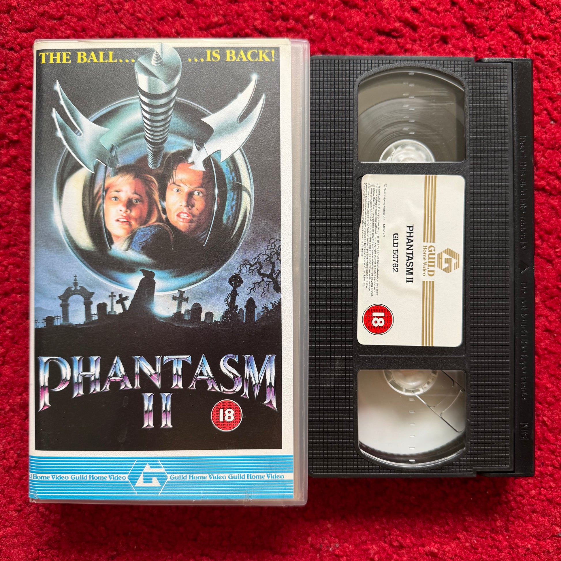 Phantasm II VHS Video (1988) GLD50762