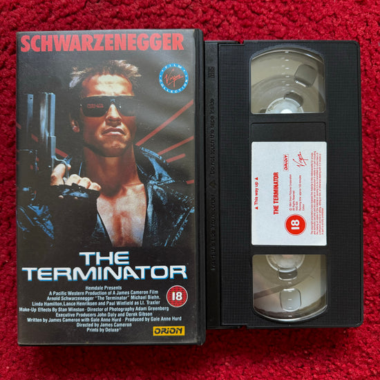 The Terminator VHS Video (1984) VVD420