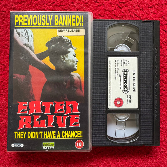 Eaten Alive VHS Video (1976) VIP014